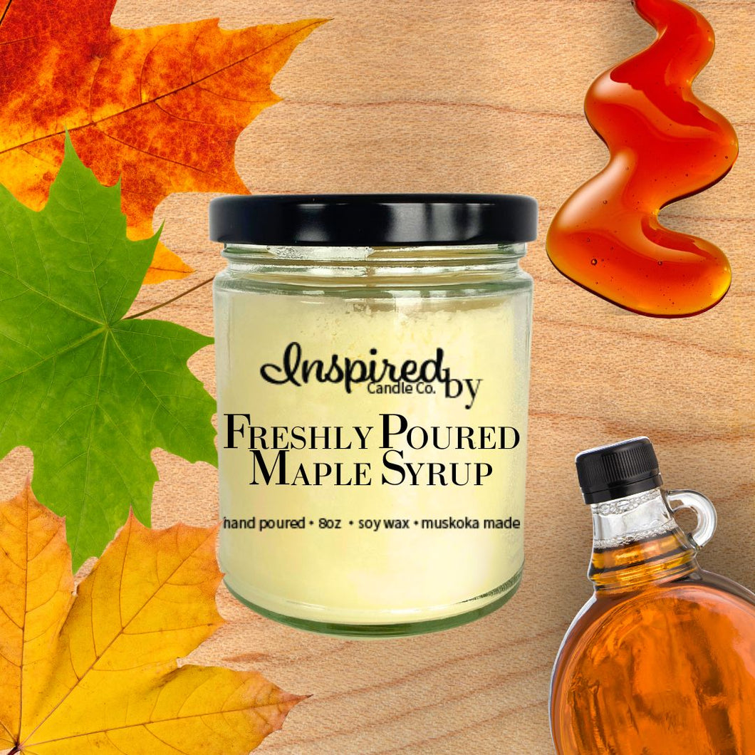INSPIREDby Freshly Poured Maple Syrup Candle