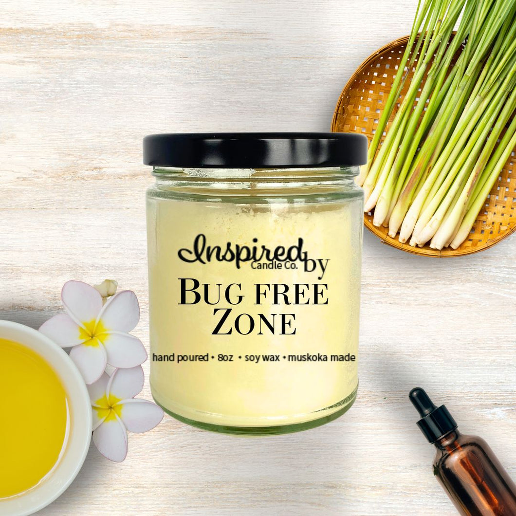 INSPIREDby Bug Free Zone Candle