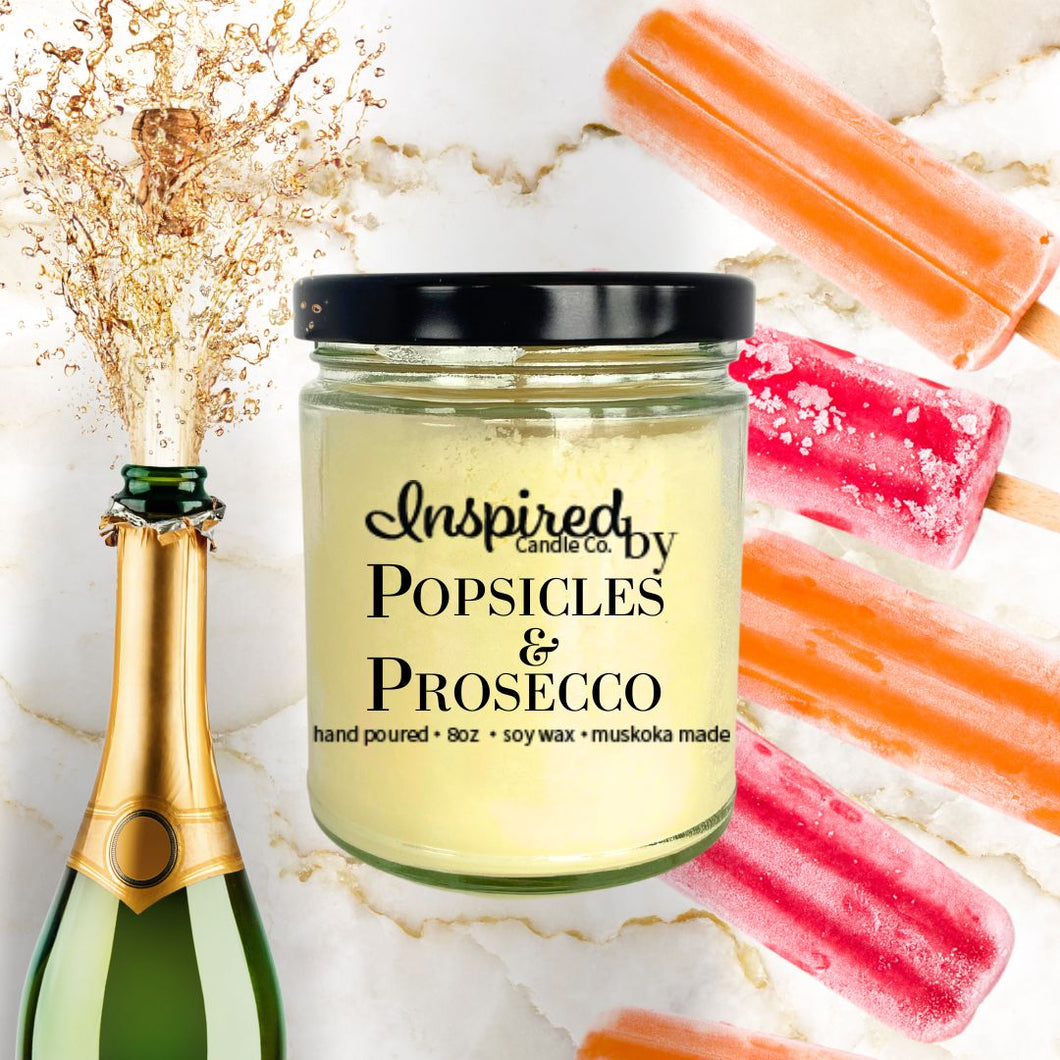 INSPIREDby Popsicles & Prosecco Candle