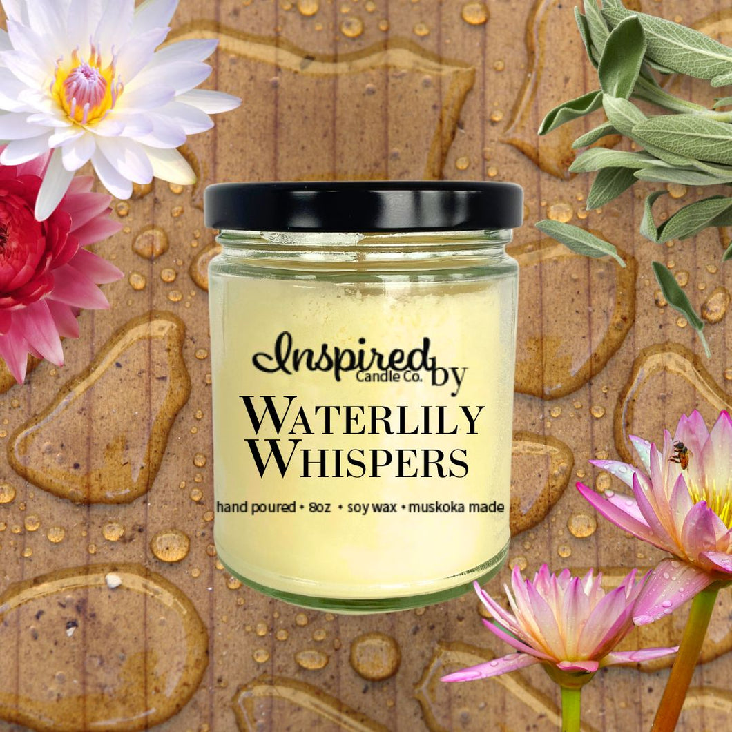 INSPIREDby Waterlily Whispers Candle