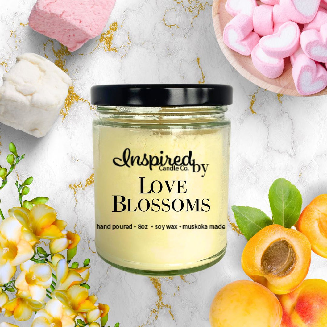 INSPIREDby Love Blossoms Candle