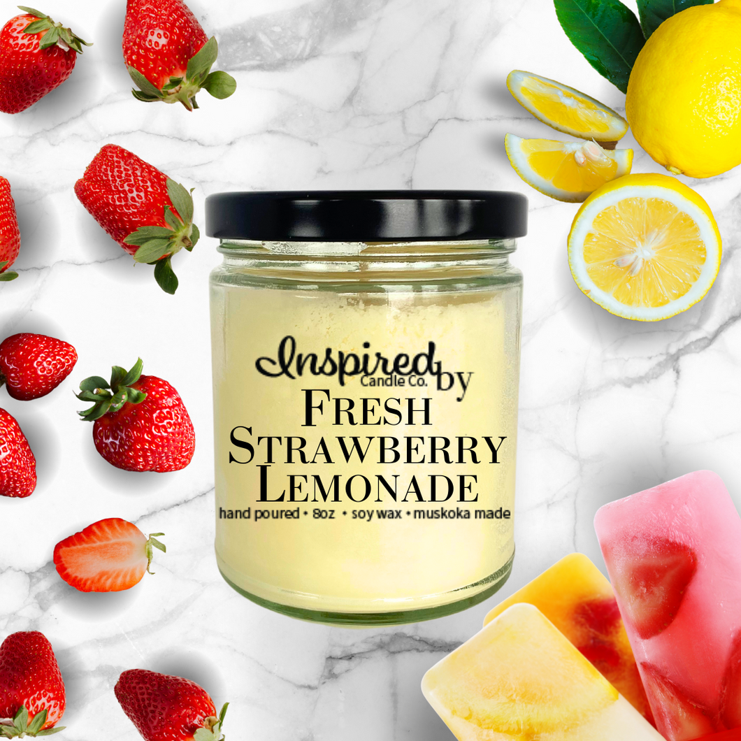 INSPIREDby Fresh Strawberry Lemonade Candle