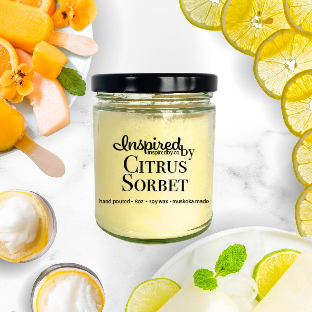 INSPIREDby Citrus Sorbet Candle