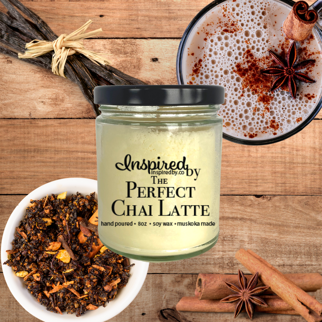 INSPIREDby The Perfect Chai Latte Candle