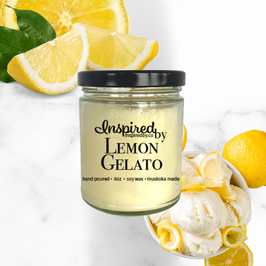 INSPIREDby Lemon Gelato Candle
