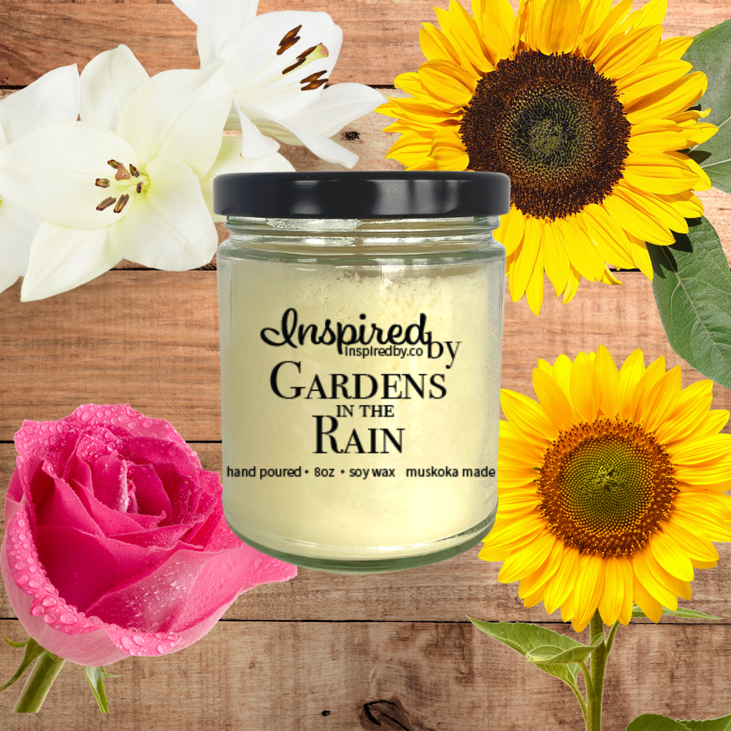 INSPIREDby Gardens In The Rain Candle